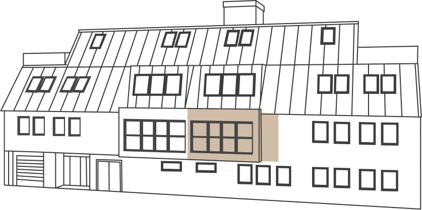 Lage von Top 7 im Haus, schematische Darstellung